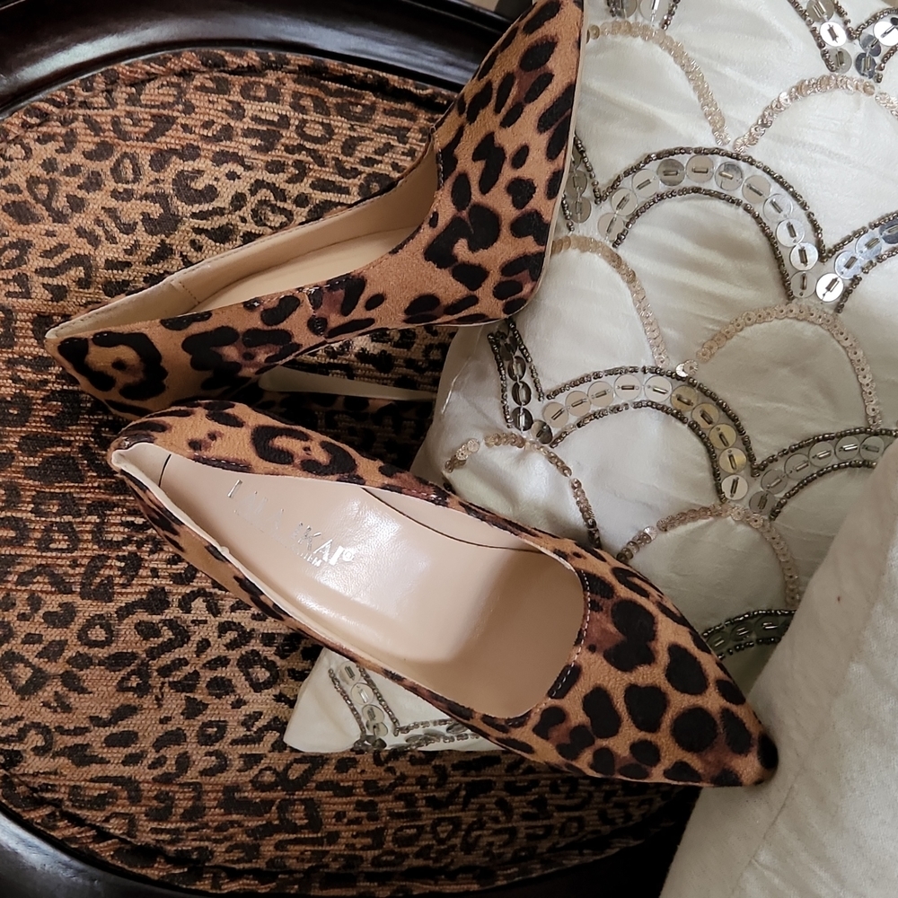 LALA IKAI, Brown Leopard heels, Size 37 - Picture 9 of 9